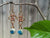 Brass & Copper K2Nite Earrings - crystalsbysabeads.com