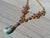 Brass & Copper K2Nite Necklace - crystalsbysabeads.com