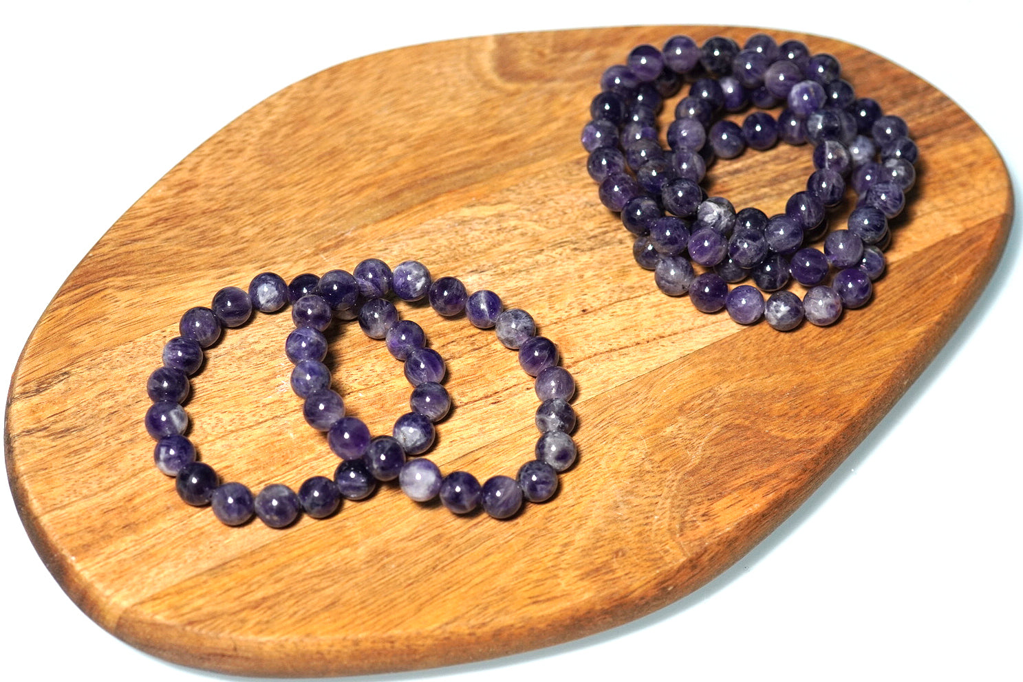 Amethyst Bracelet 8mm - crystalsbysabeads.com