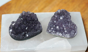 Amethyst Druzy Heart (Small) - crystalsbysabeads.com