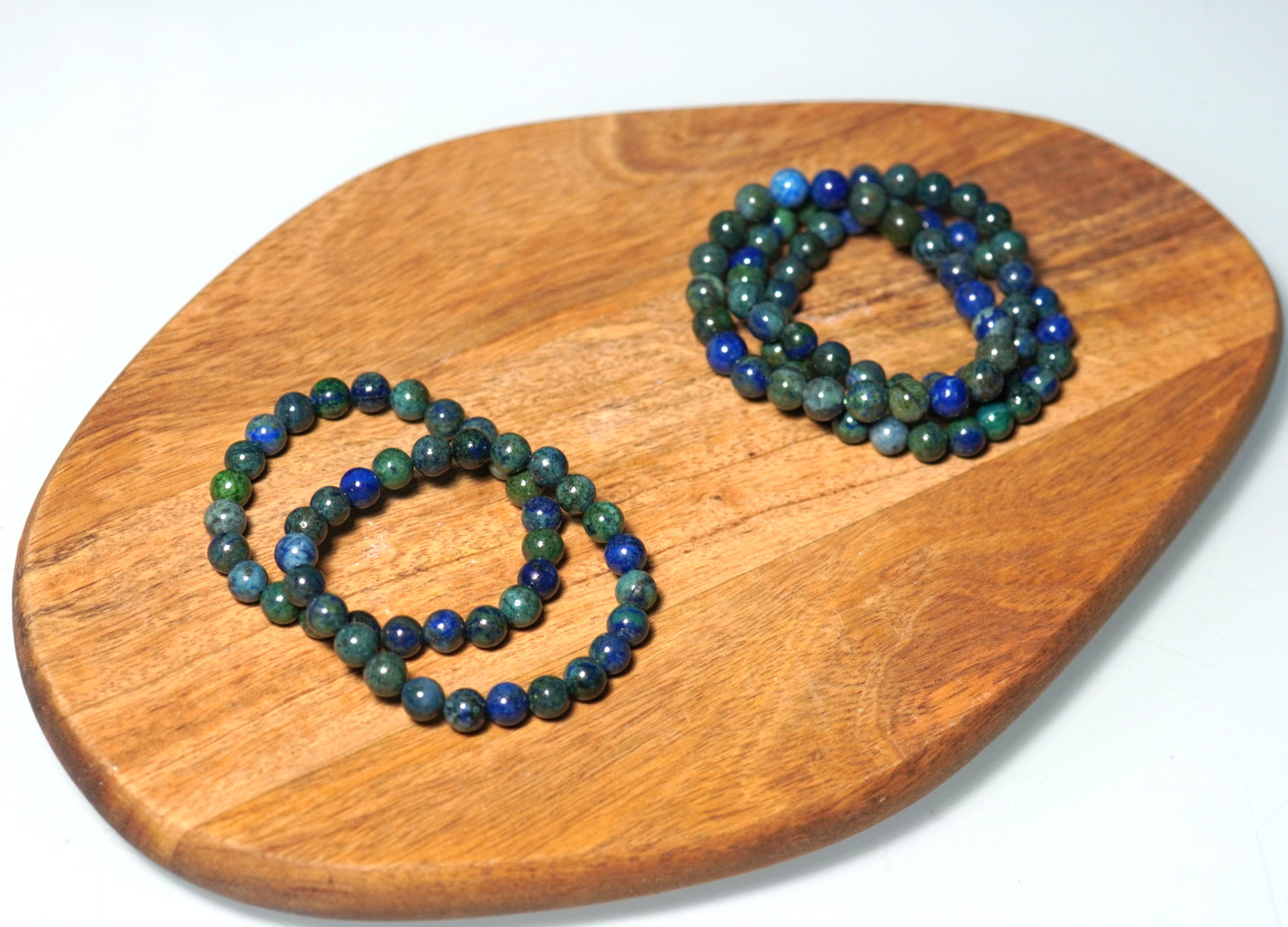 Azurite Bracelet 8mm - crystalsbysabeads.com