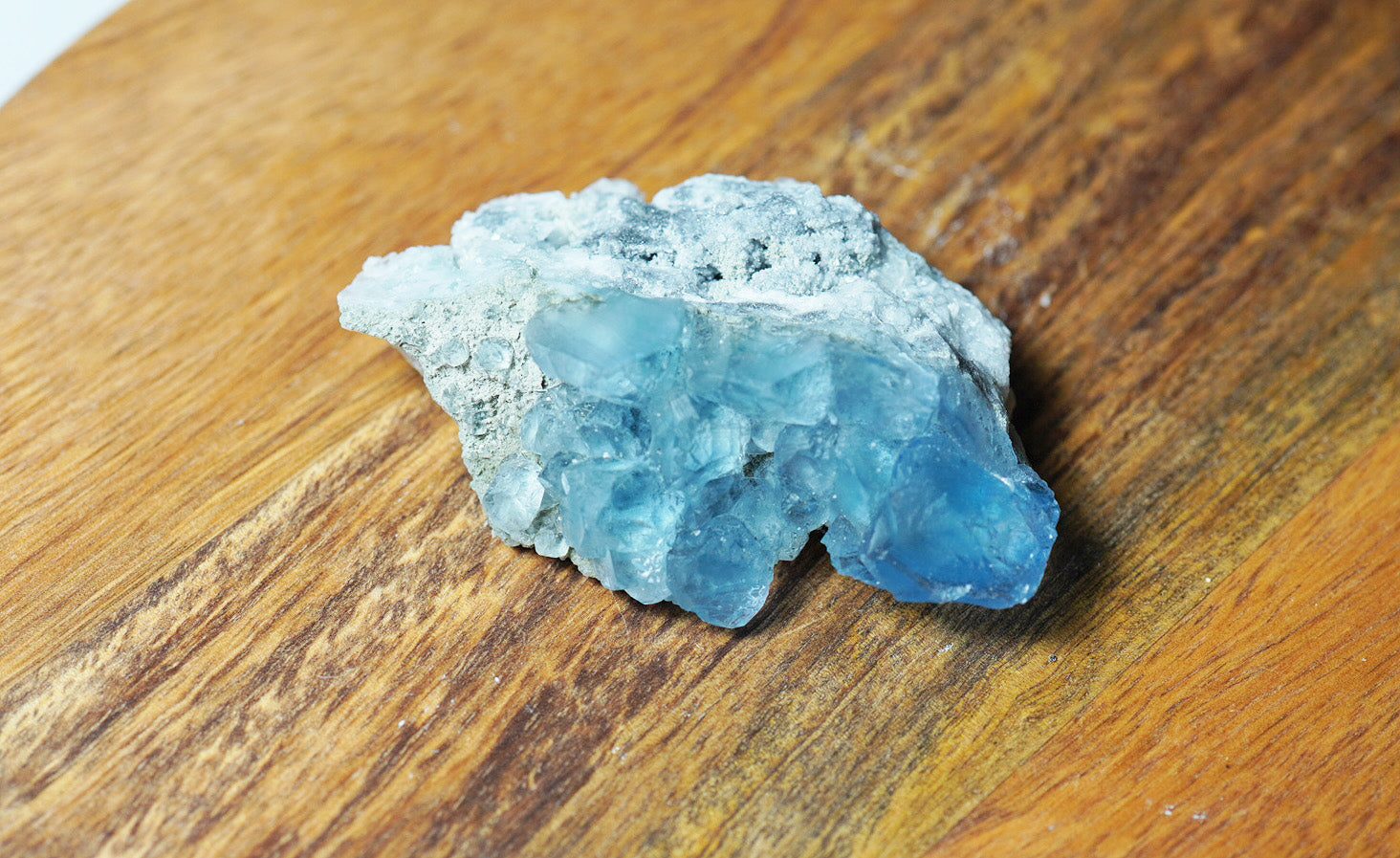 Blue Fluorite Cluster - crystalsbysabeads.com