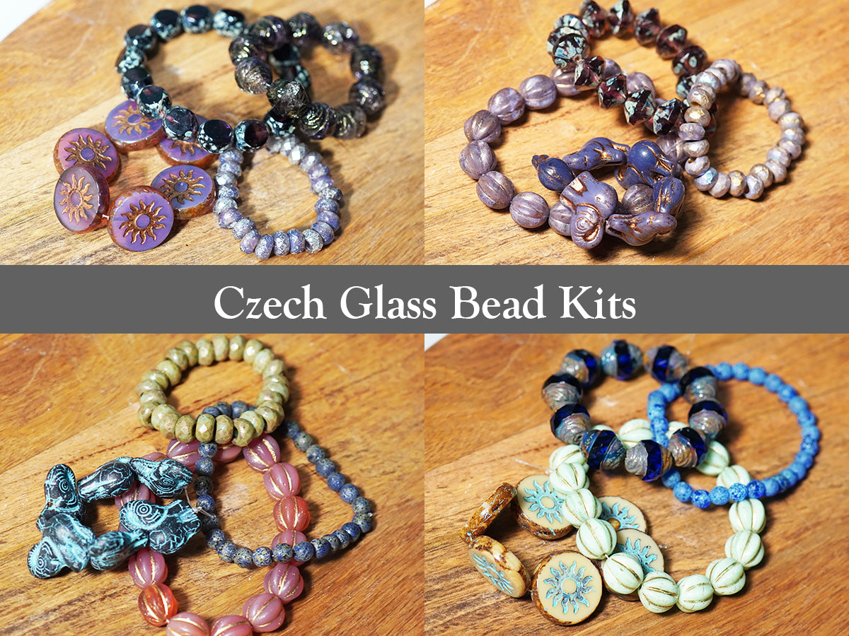 Czech Glass Bead Kits - crystalsbysabeads.com