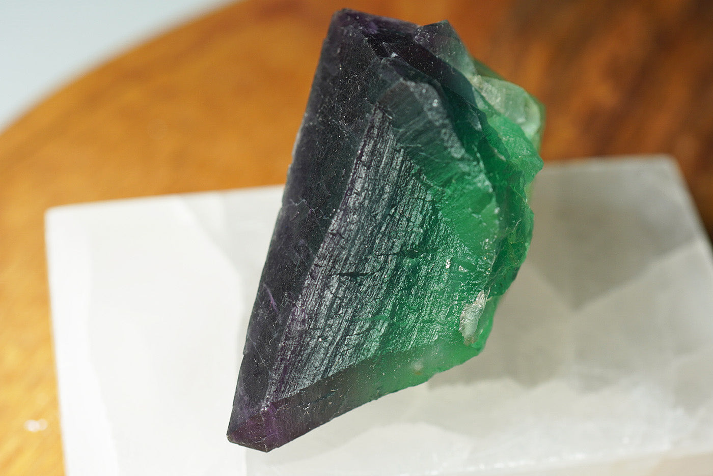 Fluorite Triangle - crystalsbysabeads.com