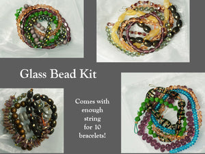 Glass Bead Kits w/Elastic - crystalsbysabeads.com