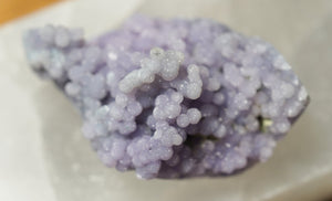 Grape Chalcedony - Half Polished - crystalsbysabeads.com