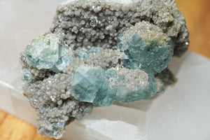 Light Blue Fluorite & Smoky Quartz - crystalsbysabeads.com