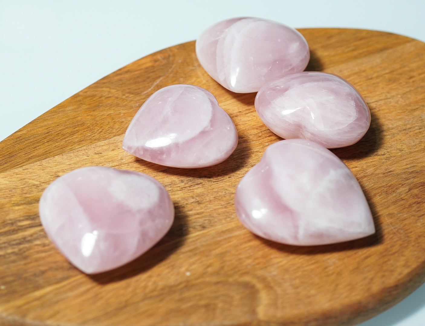 Rose Quartz Heart - crystalsbysabeads.com