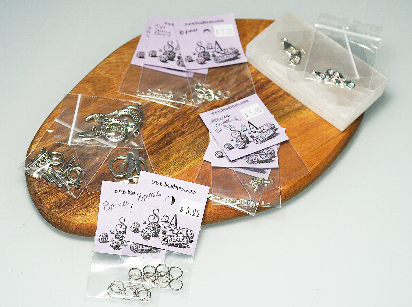 Silver Findings Kit - crystalsbysabeads.com