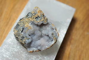 Purple Smithsonite Nugget - crystalsbysabeads.com