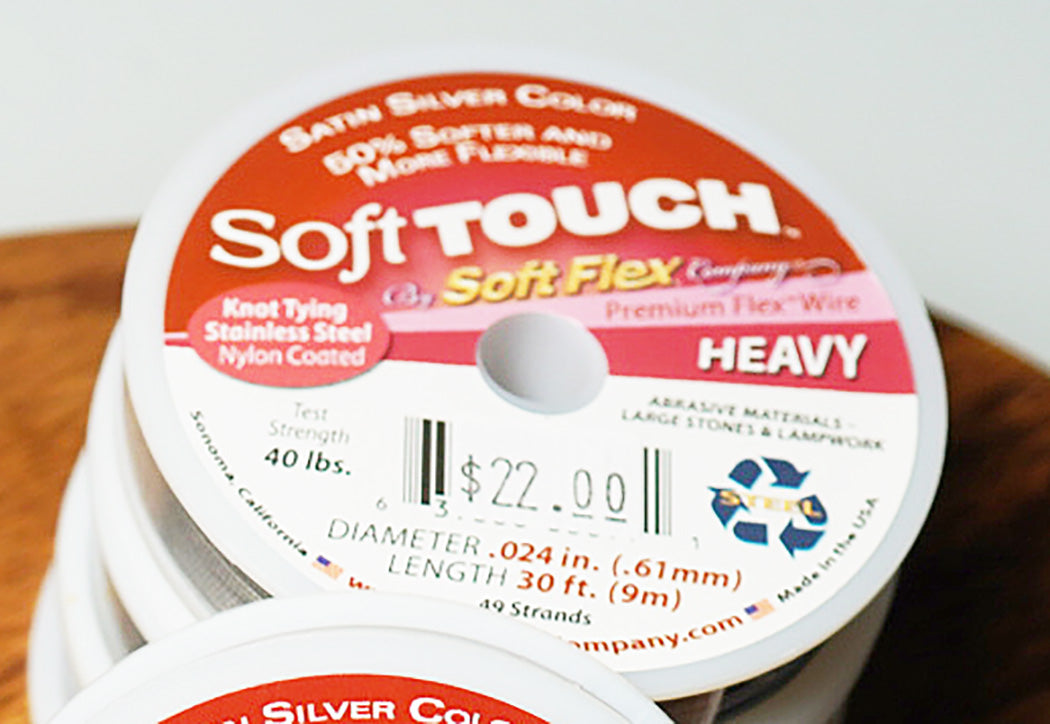 Soft Touch Spool - crystalsbysabeads.com