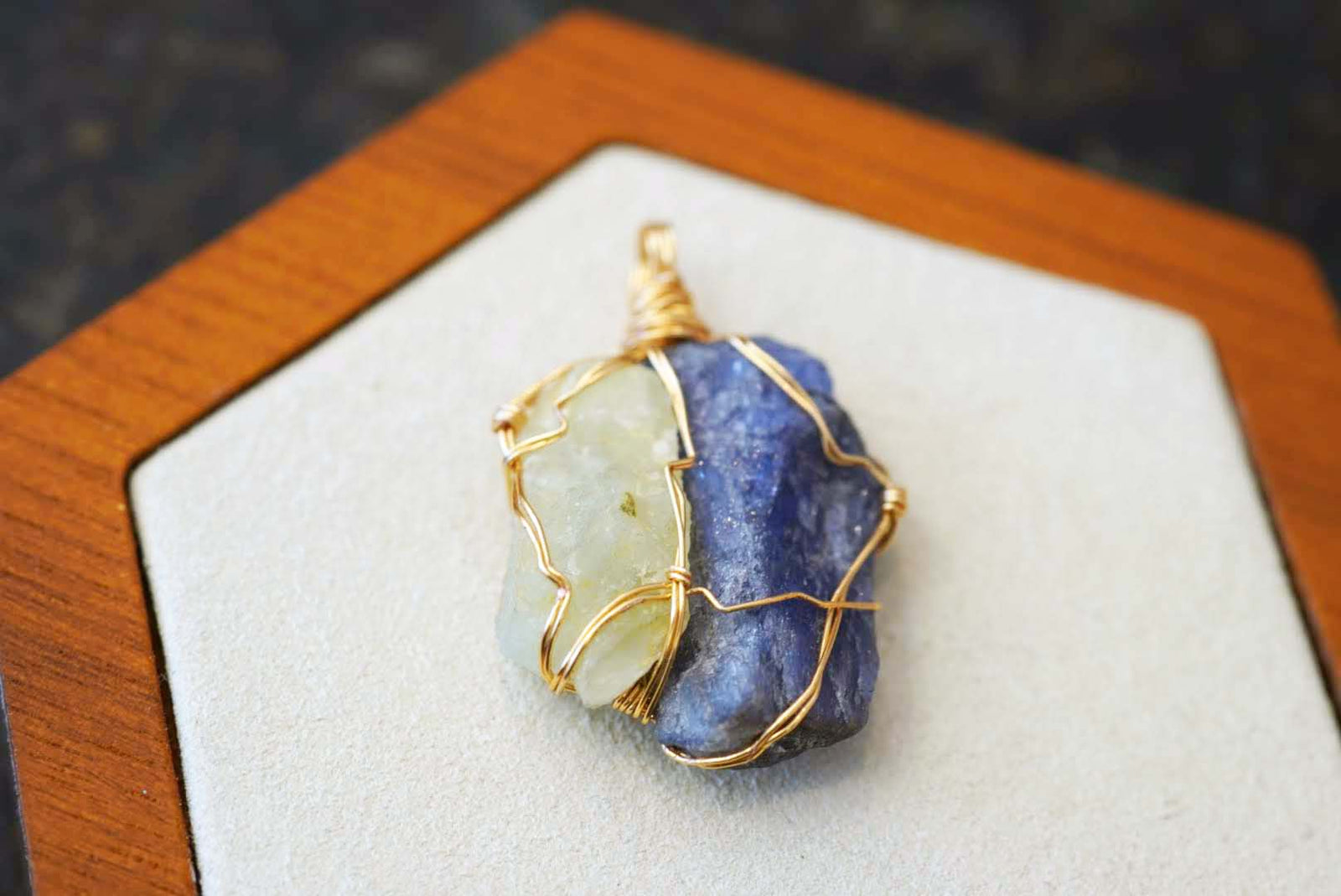Unity Collection - Gold Tanzanite & Prehnite - crystalsbysabeads.com